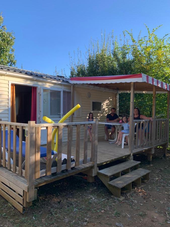 Mobil-Home Terrasse Semi-Couverte Limeuil Екстер'єр фото