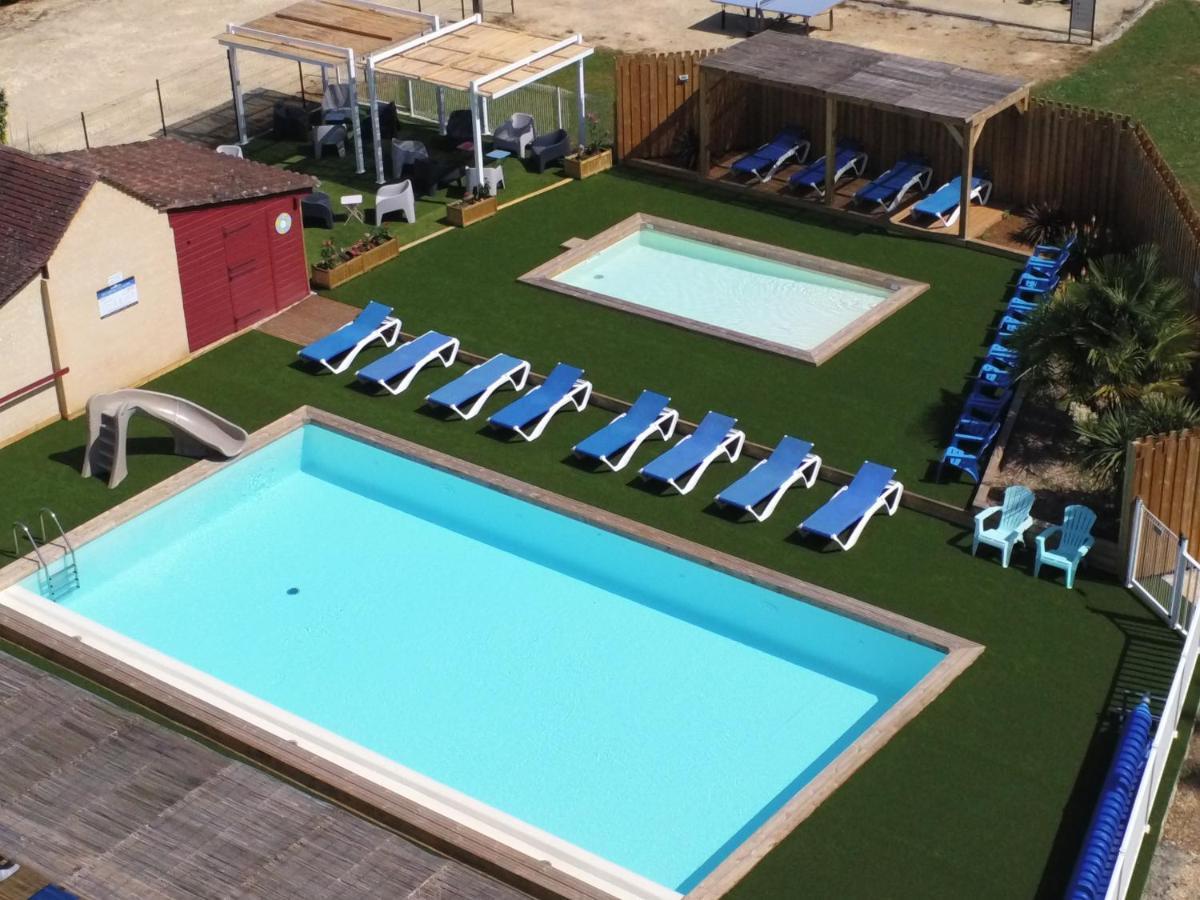 Mobil-Home Terrasse Semi-Couverte Limeuil Екстер'єр фото